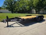 7x16 Equipment Trailer Dovetail Mini King Kong Ramps (2) 7,000LB Axles