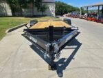 7x16 Equipment Trailer Dovetail Mini King Kong Ramps (2) 7,000LB Axles