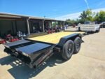 7x16 Equipment Trailer Dovetail Mini King Kong Ramps (2) 7,000LB Axles