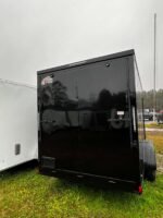 7x16 Xtreme Cargo Black Blackout Enclosed Cargo Trailer for Sale