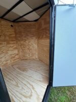 7x16 Xtreme Cargo Black Blackout Enclosed Cargo Trailer for Sale