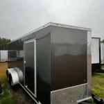 7x16 Xtreme Cargo Charcoal Enclosed Cargo Trailer for Sale