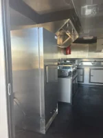 7x16TA Coast to Coast Gray Blackout Concession Trailer for Sale