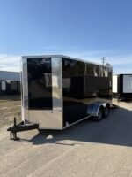 7x16TA Xtreme Cargo Black Enclosed Cargo Trailer for Sale