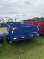 7x16TA2 Panther Cargo Dump Trailer Royal Blue