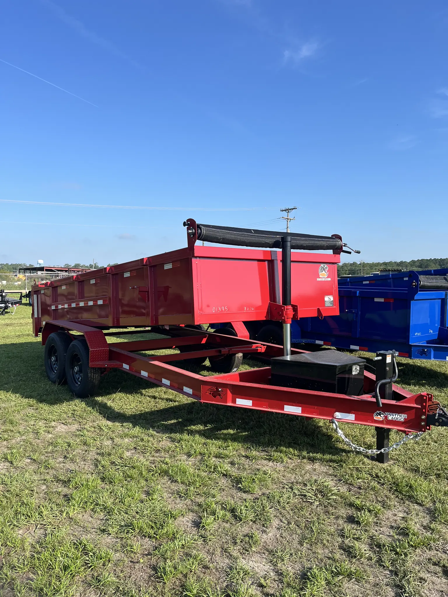 7x16TA2 Titan Pro Series Dump Trailer Red 7x16TA2 Titan Pro Series Dump Trailer Red