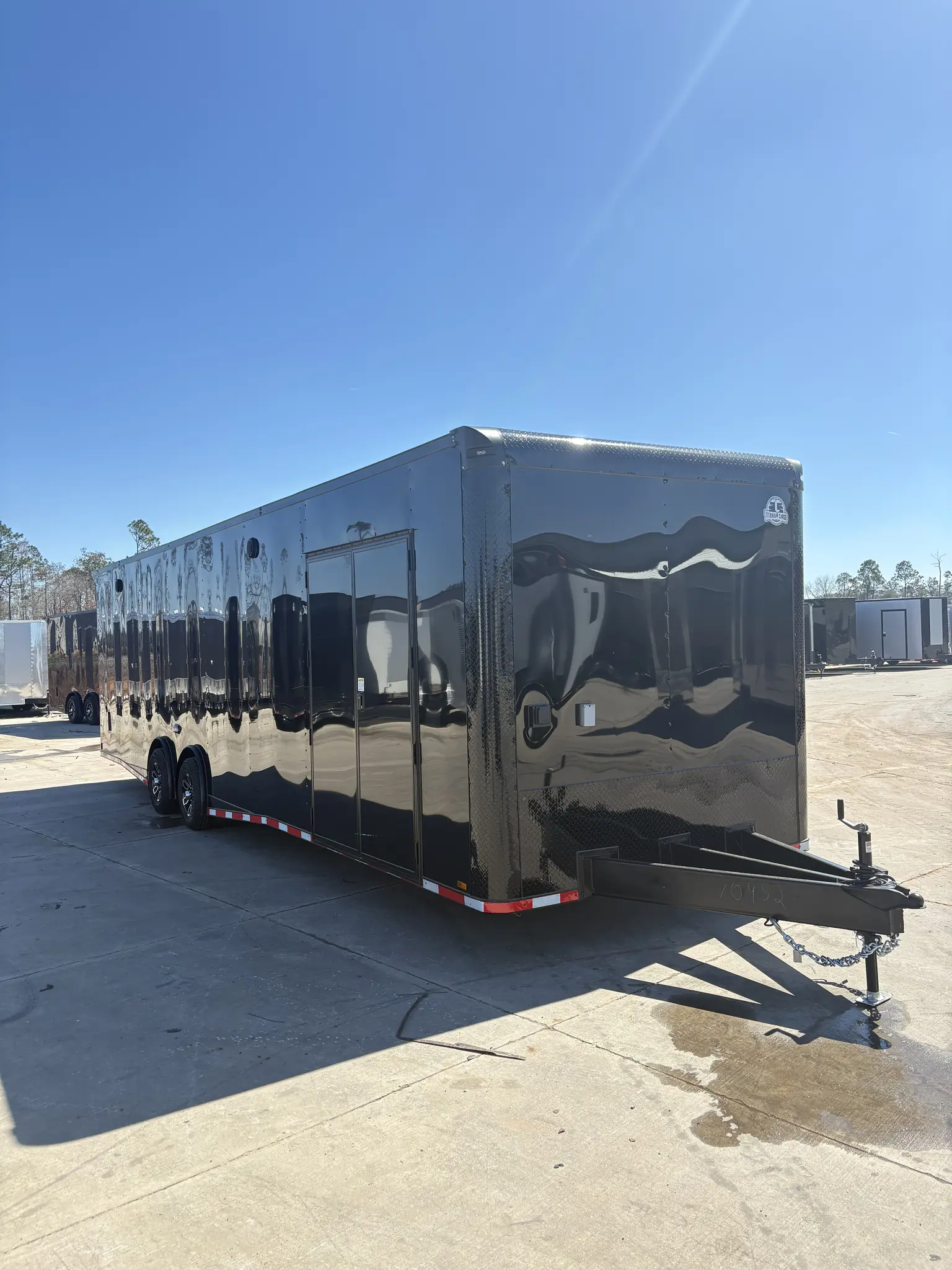 8.5x28TA2 Titanium Cargo Black Blackout Race Trailer 8.5x28TA2 Titanium Cargo Black Blackout Race Trailer
