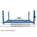 Atlas 412 12,000 lb Commercial 4-Post Lift