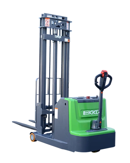 EKKO Counterbalanced Walkie Stacker 2200 lb Capacity 138'' Lift Height EK10S-138LI