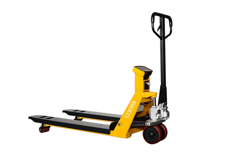 EKKO Manual Pallet Jack with Scale & Printer 5500 lbs Capacity A25WL EKKO Manual Pallet Jack with Scale & Printer 5500 lbs Capacity A25WL