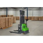 Lithium Straddle Stacker | 3000 lb. Cap.| 118" Height | EKKO EB14C-118Li