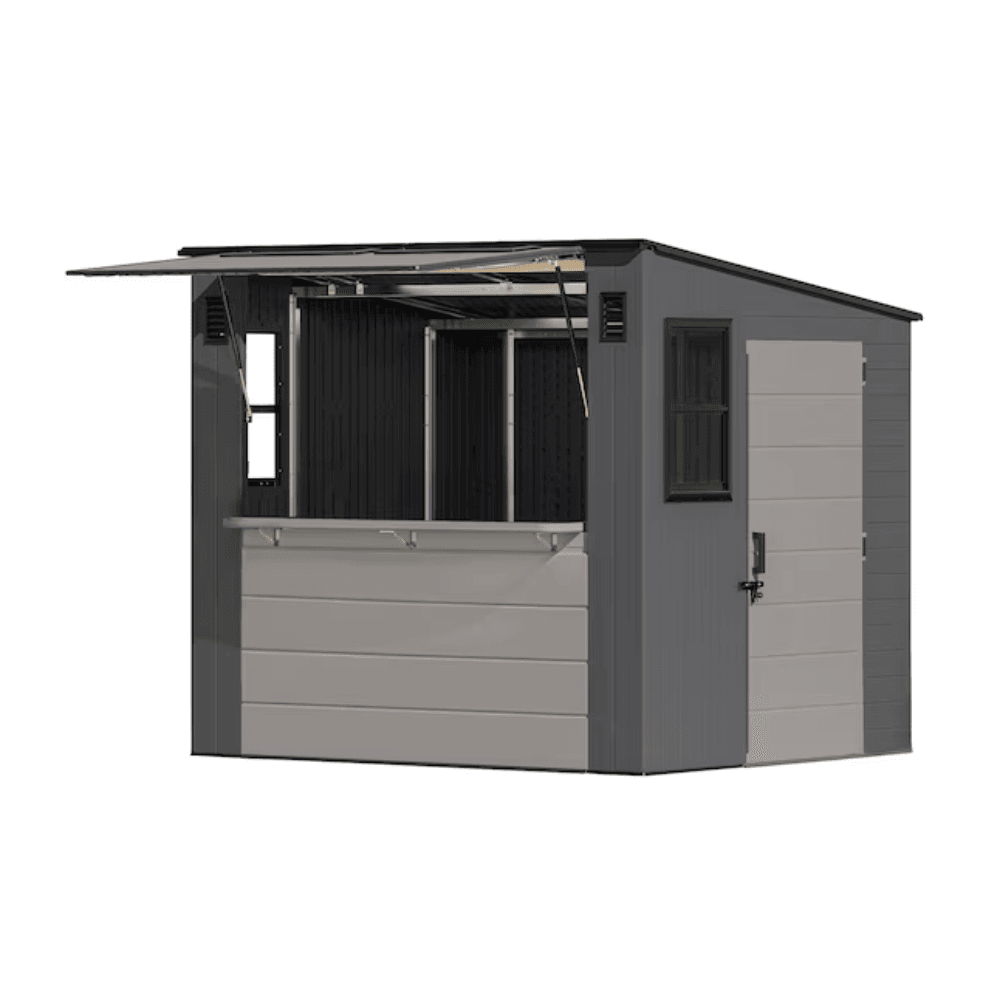 Suncast 8-ft x 7-ft Resin Shed (Floor Included) Suncast 8-ft x 7-ft Resin Shed (Floor Included)