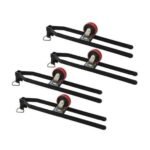 Tuxedo FP8K-DX 8,000 lb Deluxe Storage Lift - Poly casters, drip trays, jack...