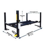 Tuxedo FP9K-DX-XLT 9,000 lb Deluxe Storage Lift Extended Length / Height -...