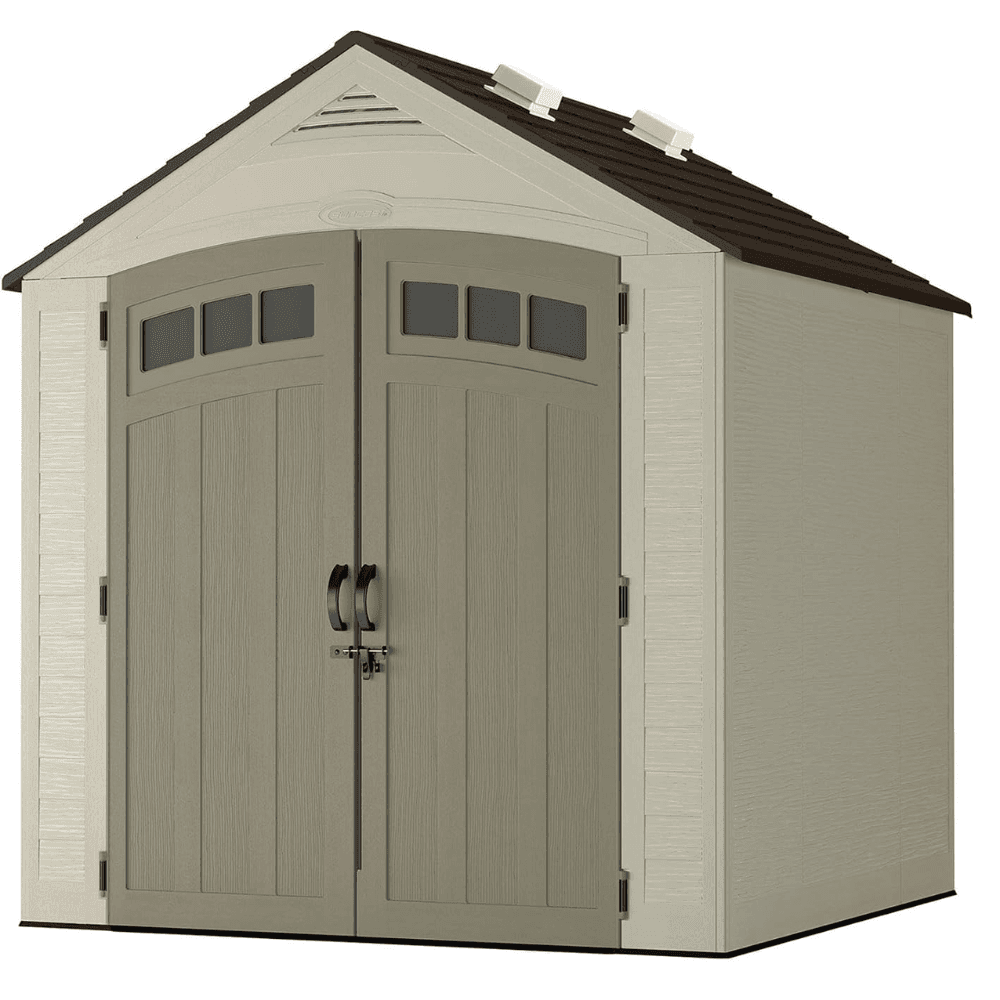 Vista 7 ft. W x 7 ft. D Plastic Shed Vista 7 ft. W x 7 ft. D Plastic Shed